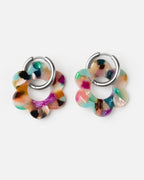 Boucles D'Oreilles Maxi Fleurette - Confettis