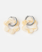 Boucles D'Oreilles Maxi Fleurette - Nude