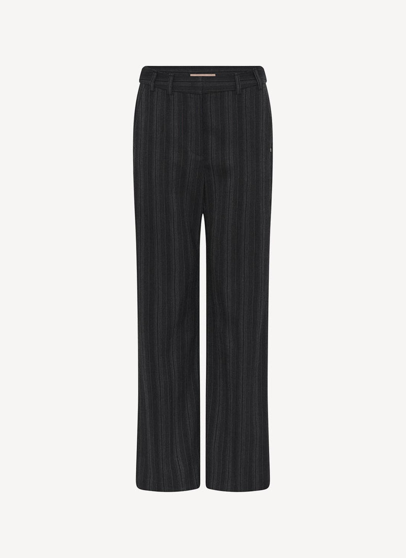 Pantalon Straight - Grey Melange - Femme