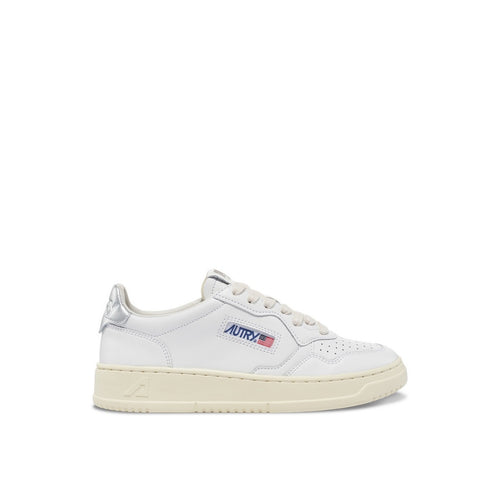 Autry - Sneakers Medalist - Leat/Leat Wht/Silver - Femme