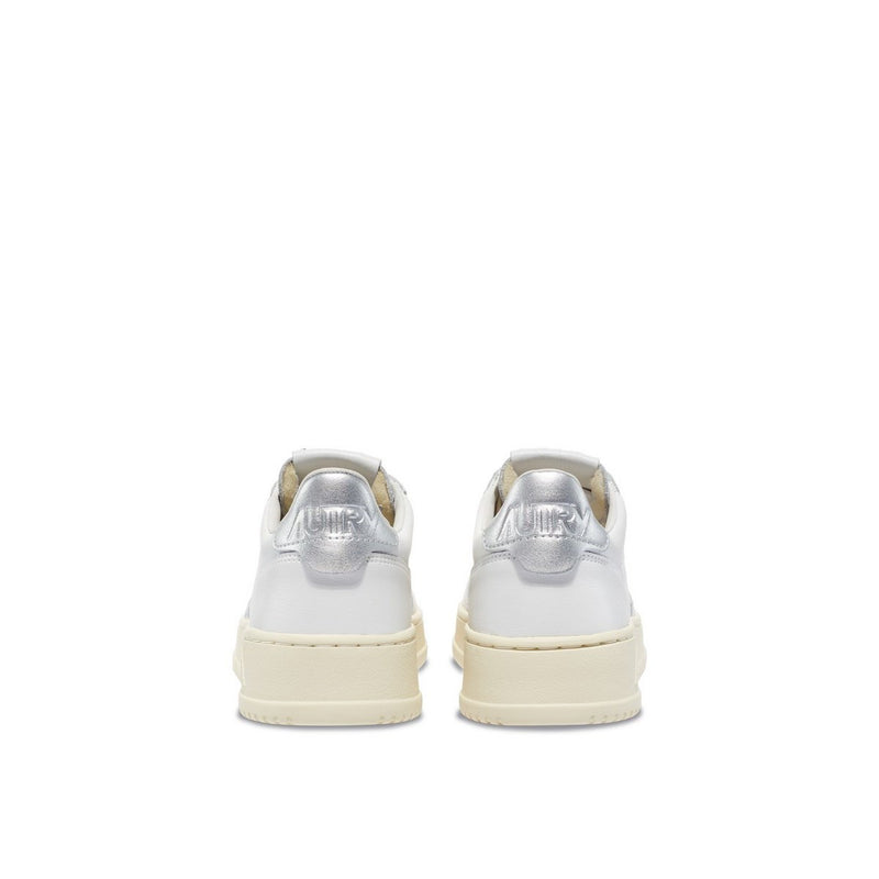 Autry - Sneakers Medalist - Leat/Leat Wht/Silver - Femme