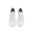 Autry - Sneakers Medalist - Leat/Leat Wht/Silver - Femme