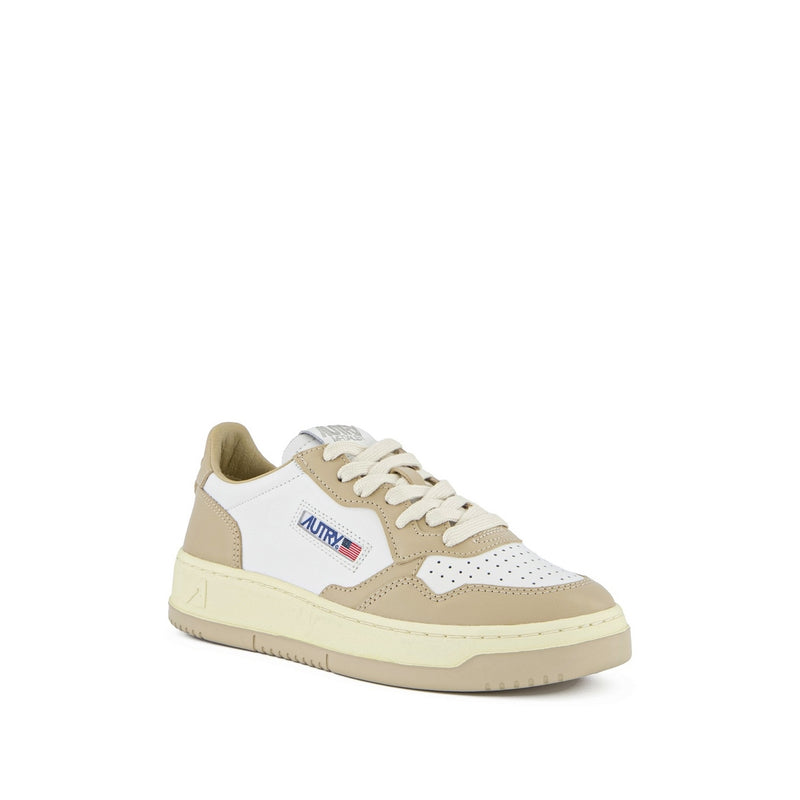 Autry - Sneakers Medalist - Leat/Leat Wht/Wht Pep - Femme