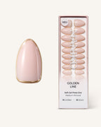 Golden Line (Moyen, Amande) - Press Ons