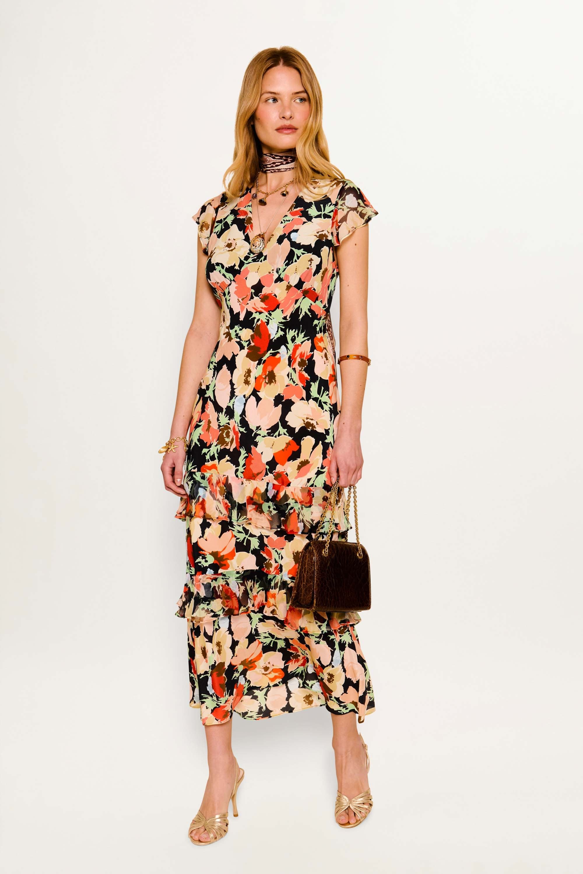 Robe Meena English Garden Deep Navy