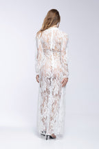 Meli Dress - White Laces