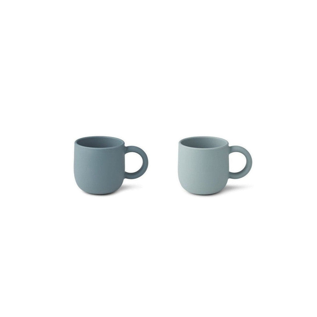 Vaso Infantil Sostenible - Pack de 2 Merce - Mix Azul