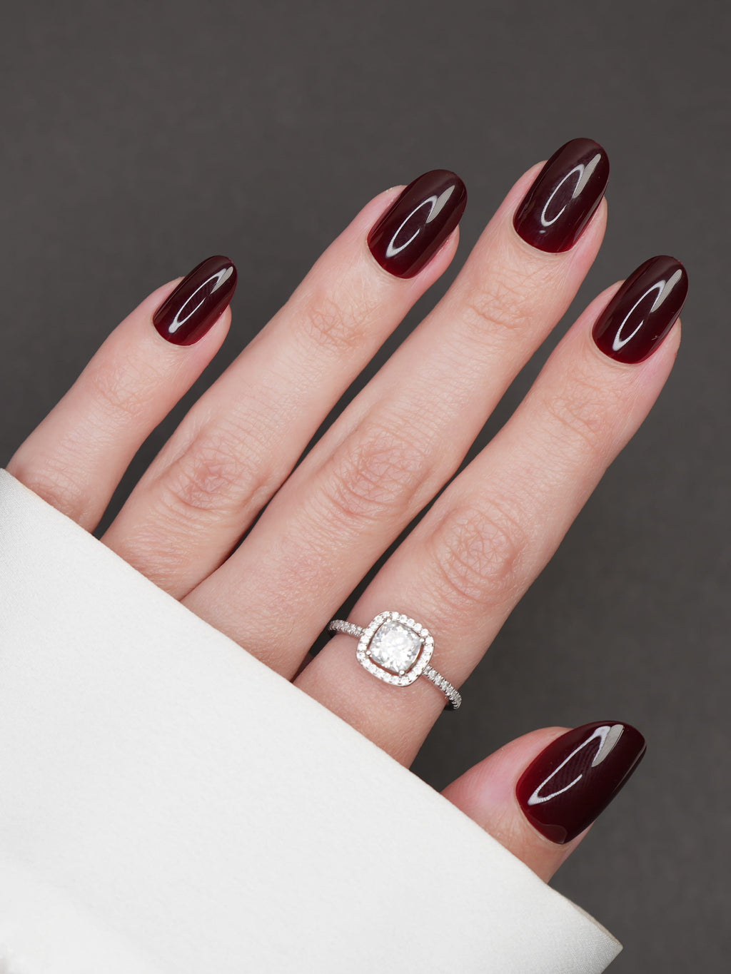 Kunstige negle - Merlot