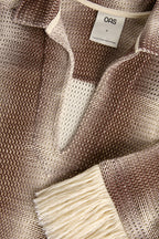 Vestido Merlot Echo Aya Net - Rojo