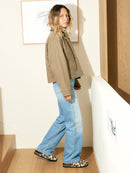 Zuecos de leopardo veganos Riva