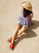 Sandalias Honolulu Vegan Charol Rojas