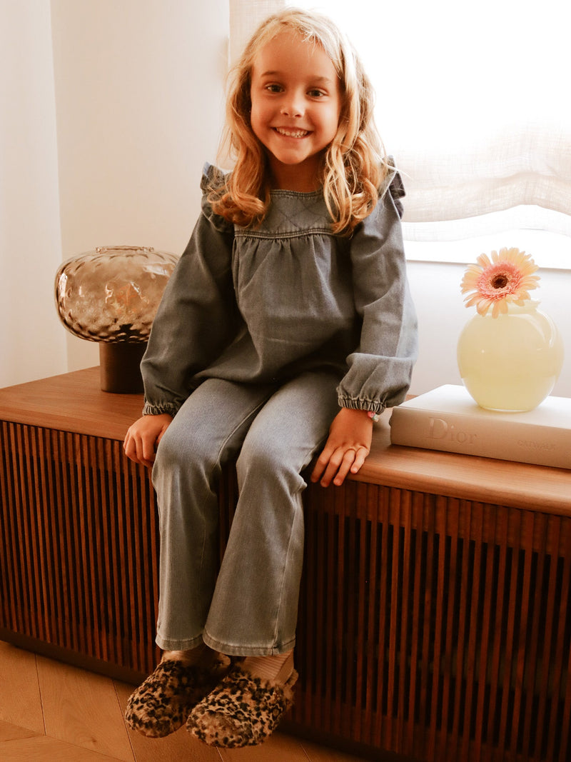 Pantuflas Kami Teddy Arena