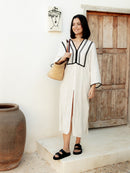 Sandalias Galia de cuero negro