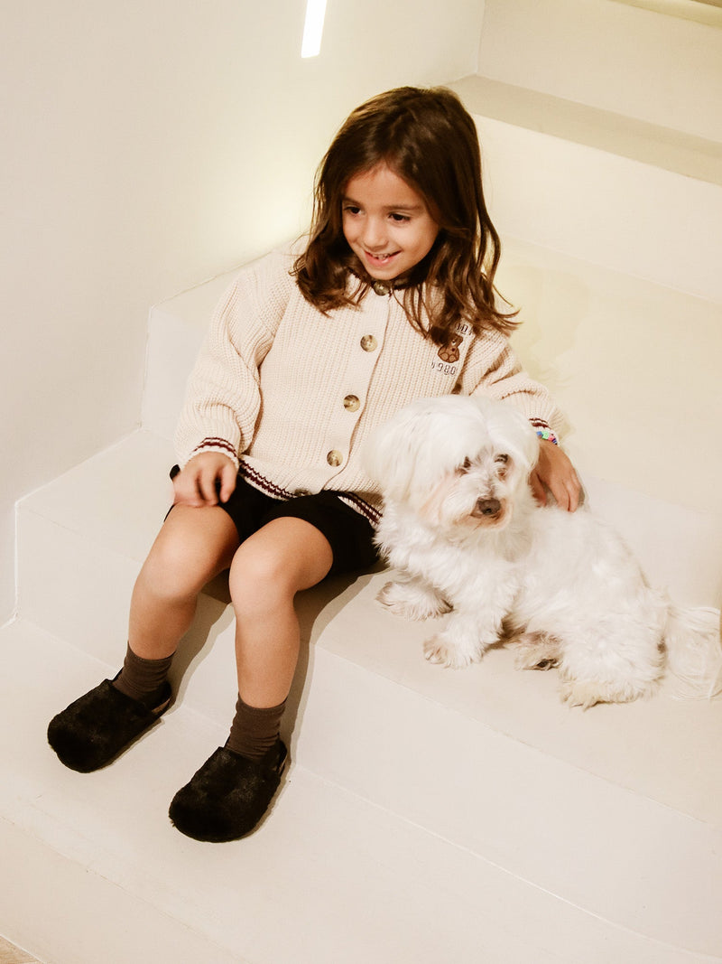 Pantuflas Kami Teddy negras