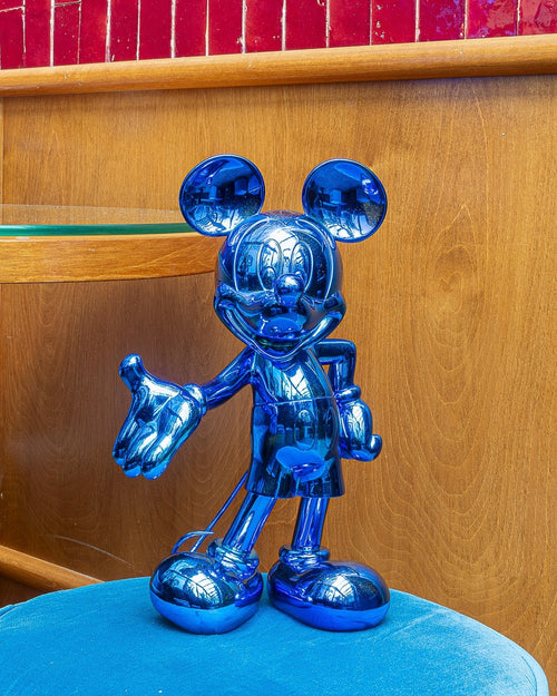 Mickey Welcome Galaxy - 30 Cm - Bleu & Or