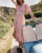 Robe Midi Reine - Pink Ceramique - Femme