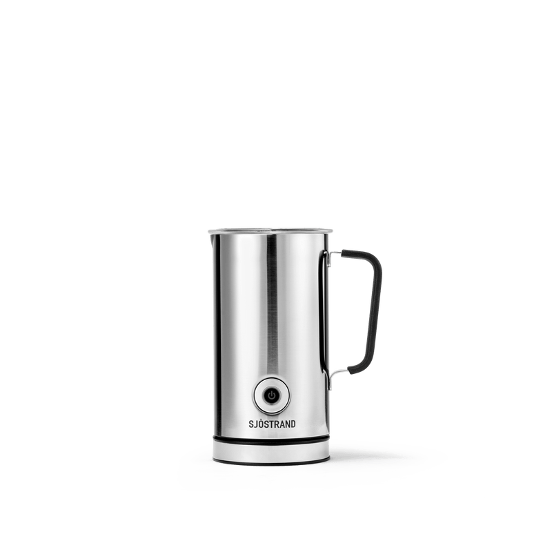 Espumador de leche de acero