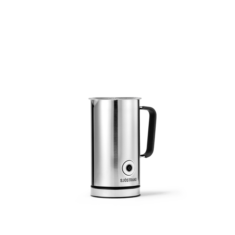 Espumador de leche de acero