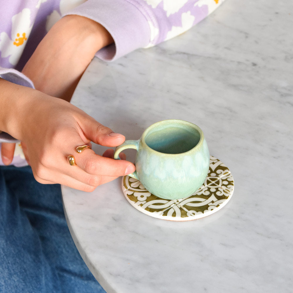 Mini Mug - Bold Green