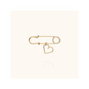 Mini Broche Charms - Coeur