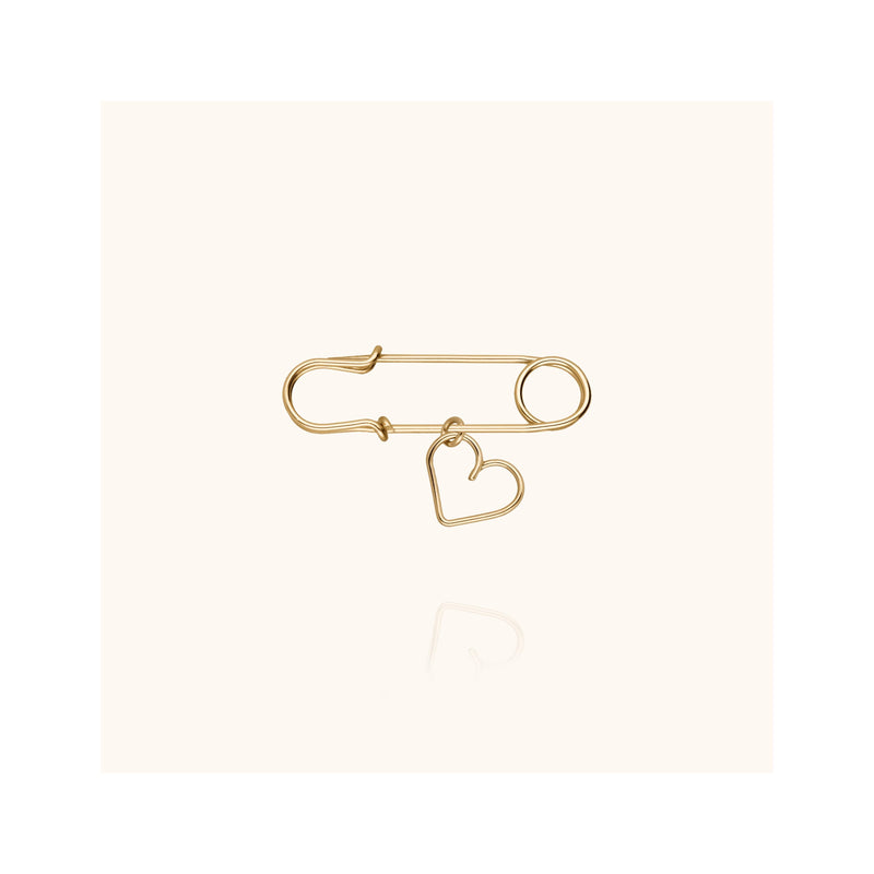 Mini Broche Charms - Coeur