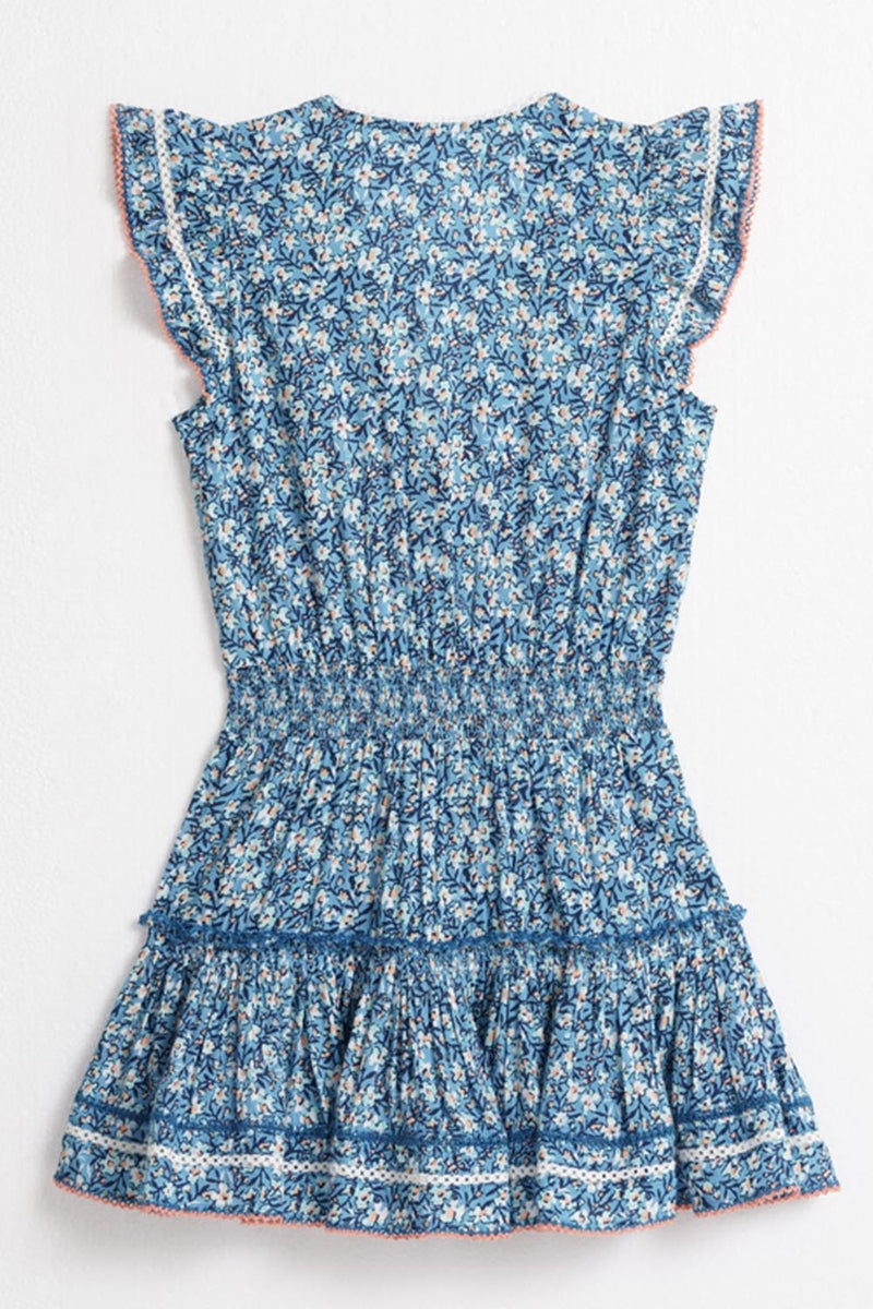 Robe Courte Anais - Blue Paquerette - Enfant