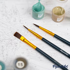 Mini Peinture Par Numéros 20X20Cm Avec Cadre Affiche Sportive Equitation