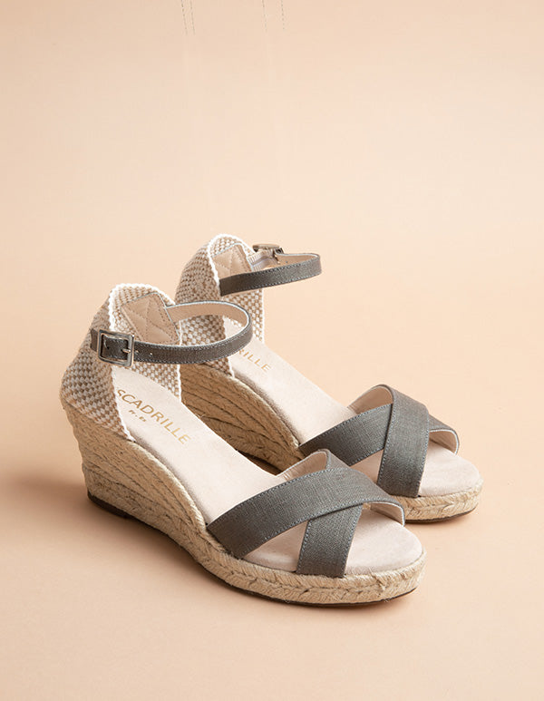 Alpargatas de Novia Menorca - Caqui - Mujer