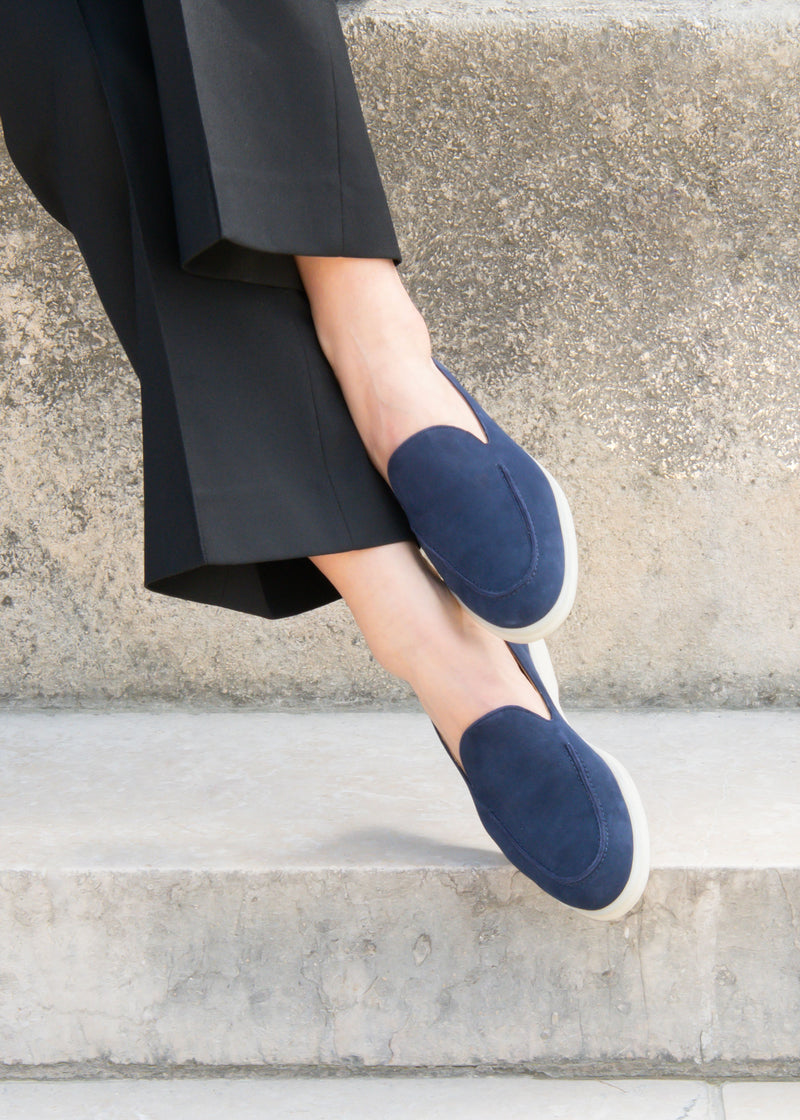 Mocassins Barbados - Bleu Marine - Femme