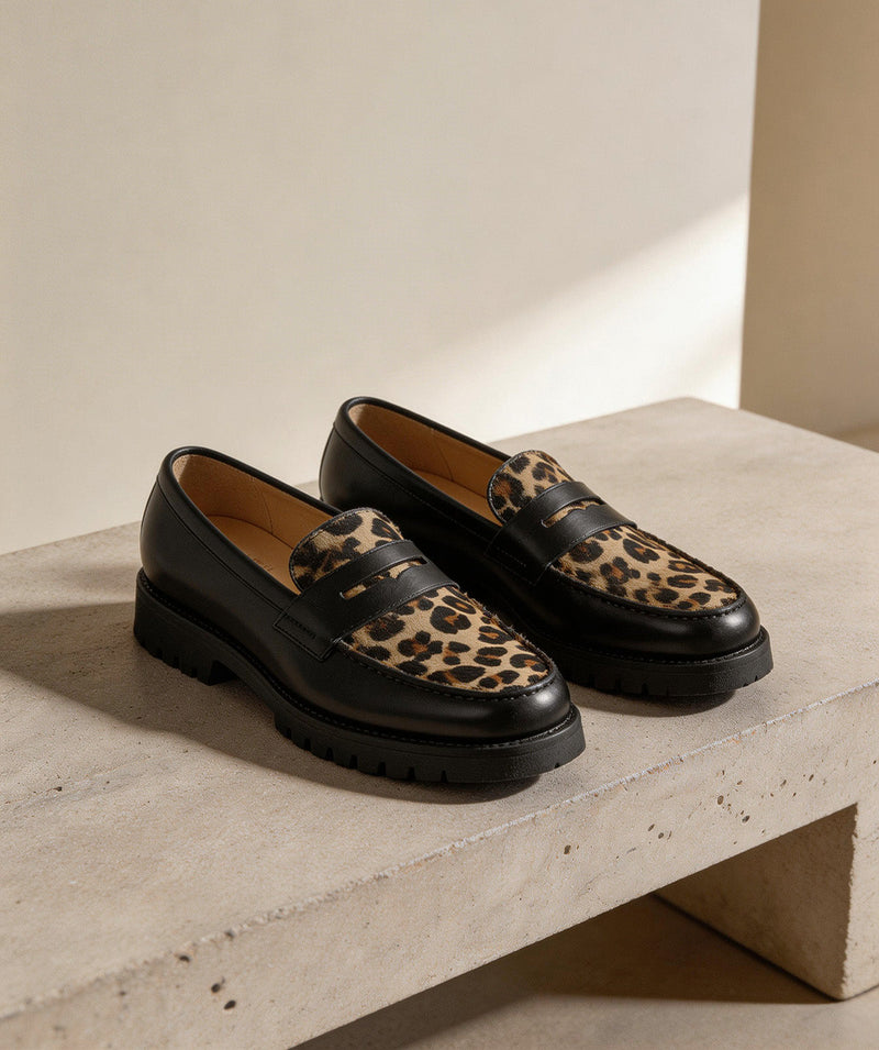 Mocassins Lilou Gomme - Noir