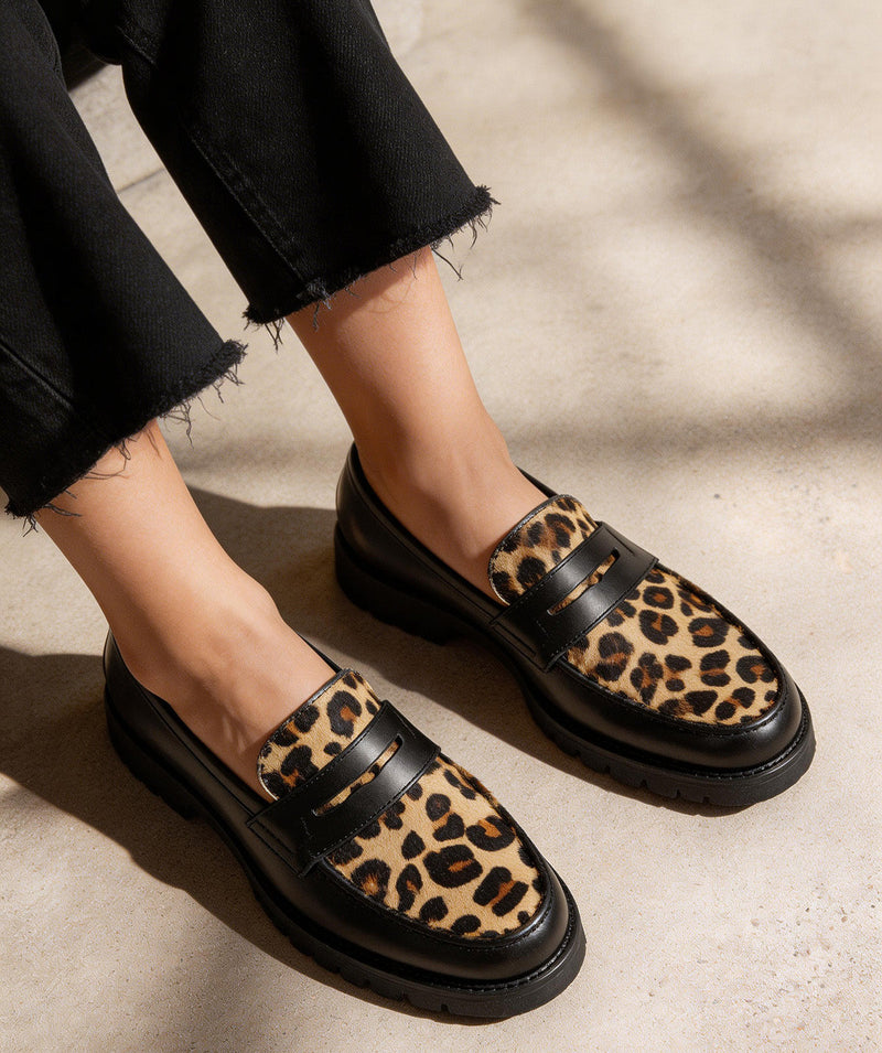 Mocassins Lilou Gomme - Noir
