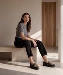 Mocassins Lilou Gomme - Noir