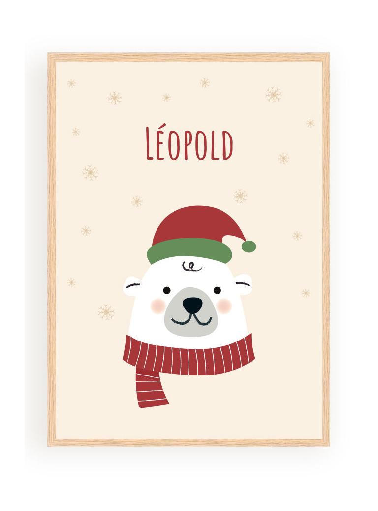 Pósters personalizados - Animales navideños