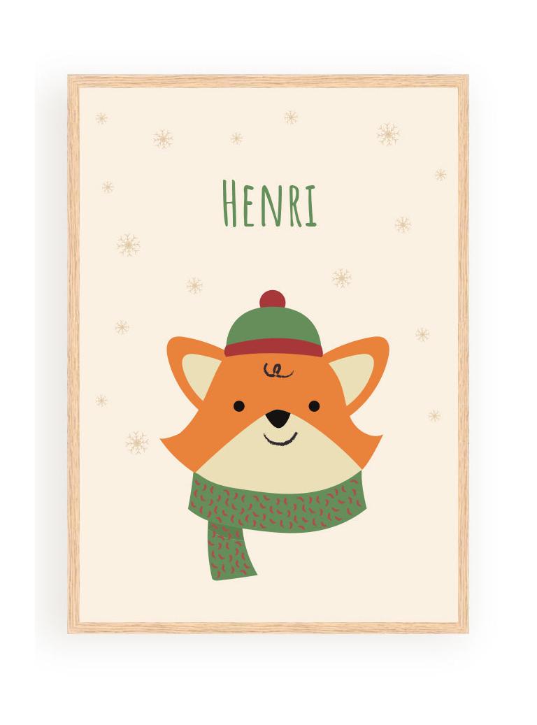Pósters personalizados - Animales navideños