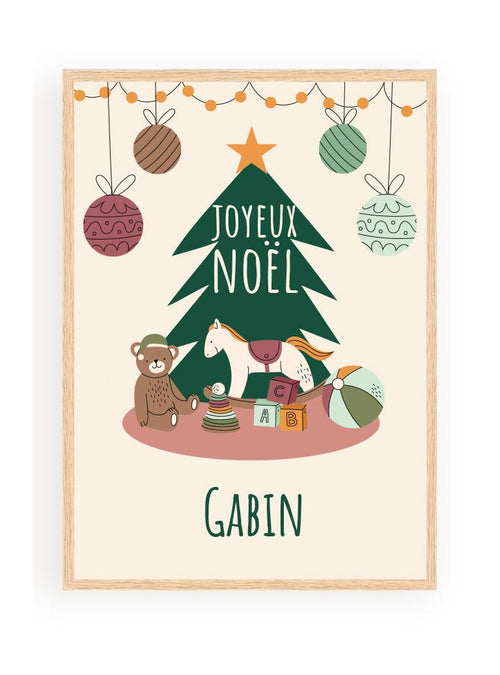 Affiche Personnalisée - Salon De Noël