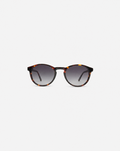 Lunettes de soleil Elie M Ecaille — monture pantos acétate, vue de face