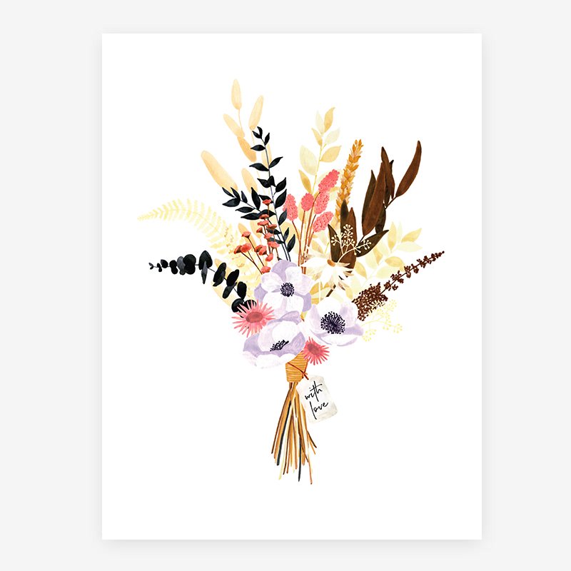 Poster Modern Bouquet