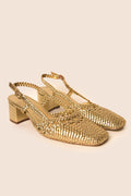 Moira Sandalias Zapatos Dorados