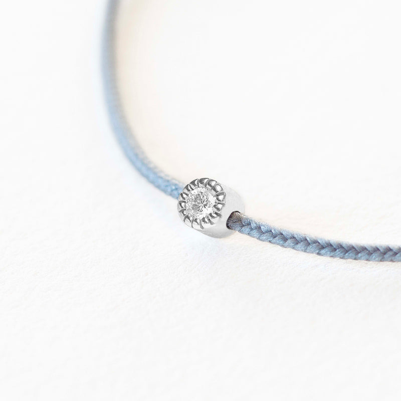 Mon Précieux Diamant  Bleu Gris  Femme