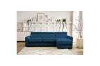 Reversible Corner Sofa Bed with Storage - 140x190 - Monaco - Corduroy