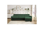 Reversible Corner Sofa Bed with Storage - 140x190 - Monaco - Corduroy