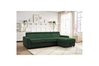 Reversible Corner Sofa Bed with Storage - 140x190 - Monaco - Corduroy