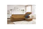 Reversible Corner Sofa Bed with Storage - 140x190 - Monaco - Corduroy