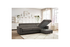 Reversible Corner Sofa Bed with Storage - 140x190 - Monaco - Corduroy