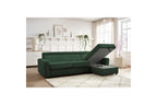 Reversible Corner Sofa Bed with Storage - 140x190 - Monaco - Corduroy