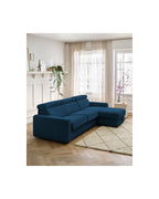 Reversible Corner Sofa Bed with Storage - 140x190 - Monaco - Corduroy