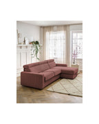Reversible Corner Sofa Bed with Storage - 140x190 - Monaco - Corduroy