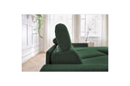 Reversible Corner Sofa Bed with Storage - 140x190 - Monaco - Corduroy