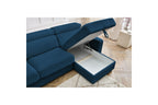 Reversible Corner Sofa Bed with Storage - 140x190 - Monaco - Corduroy