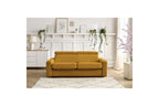 Canapé Droit Convertible - 140X190 - Monaco - Ouverture Express - Tissu Lisse